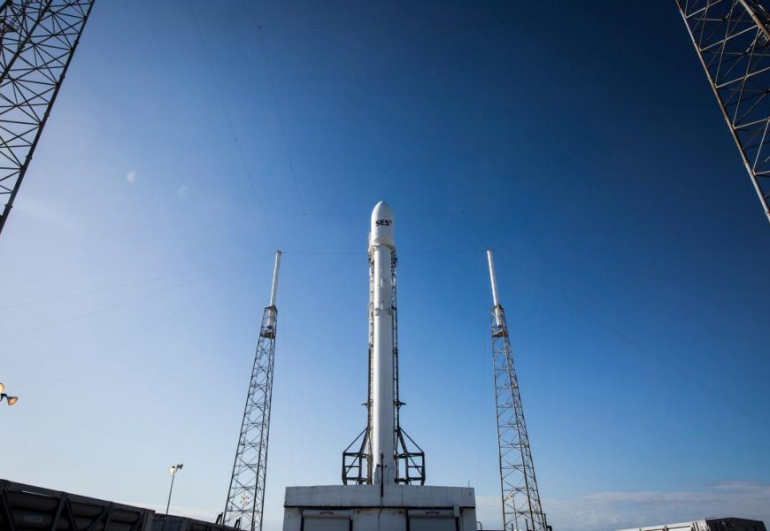 SpaceX Scrubs Mission SES-9 for Third Time in a Week