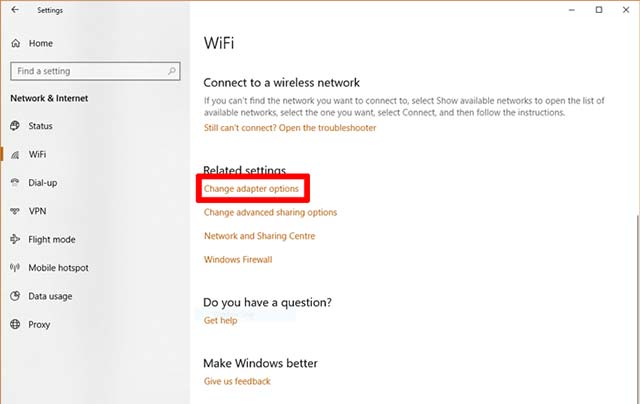 Khắc phục sự cố hiển thị thông báo “No Internet, Secured” trên Windows 10